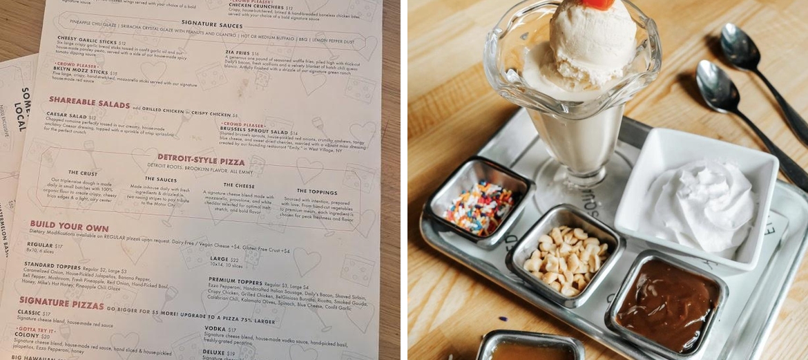 Emmy Squared Pizza: Nulu Menu